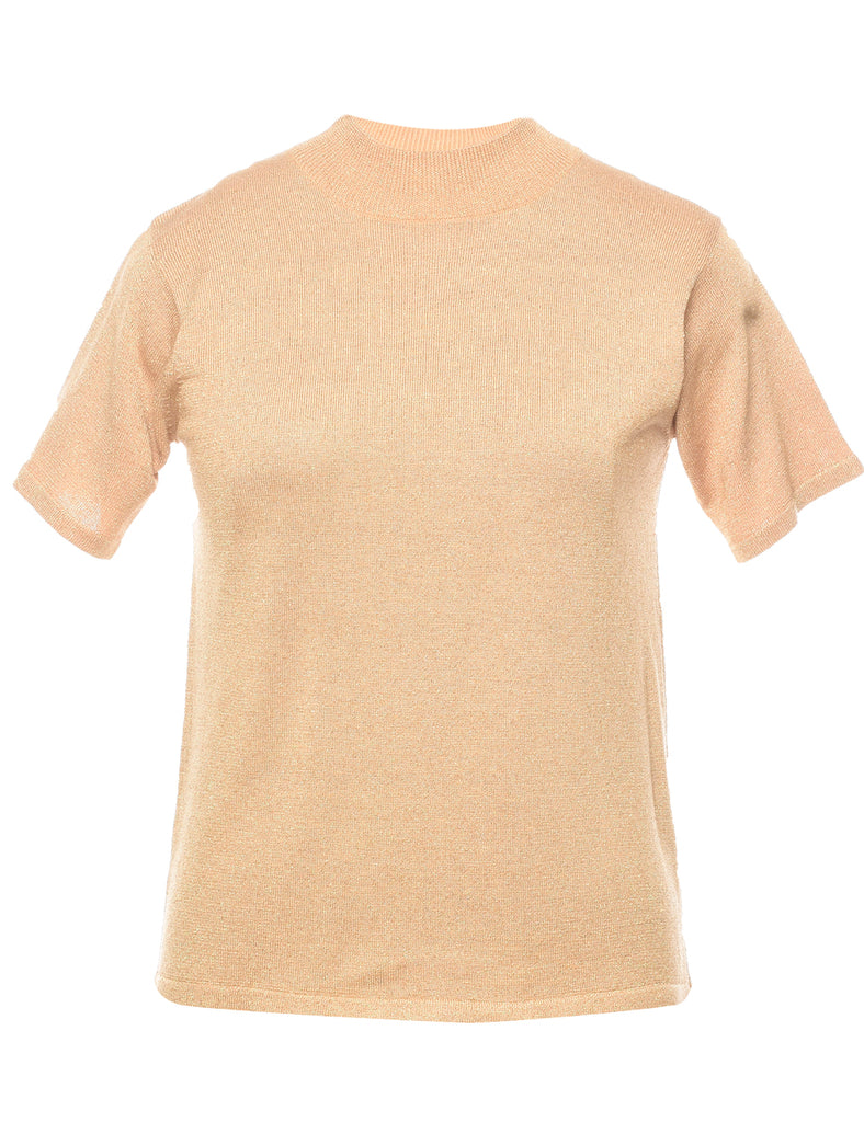 Lurex Thread Pattern Jumper - M