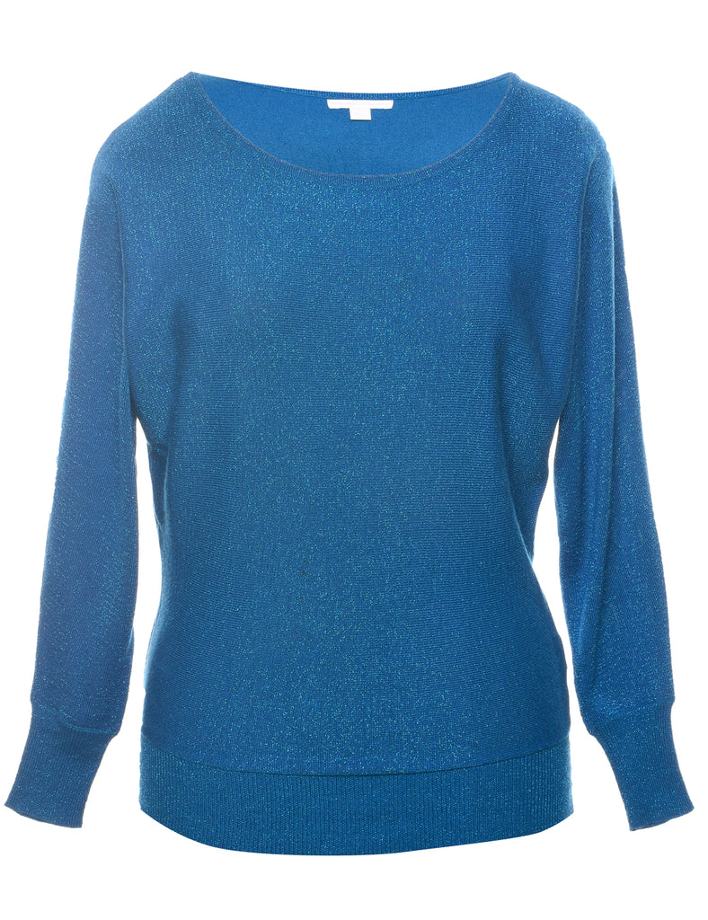 Lurex Thread Pattern Jumper - XS