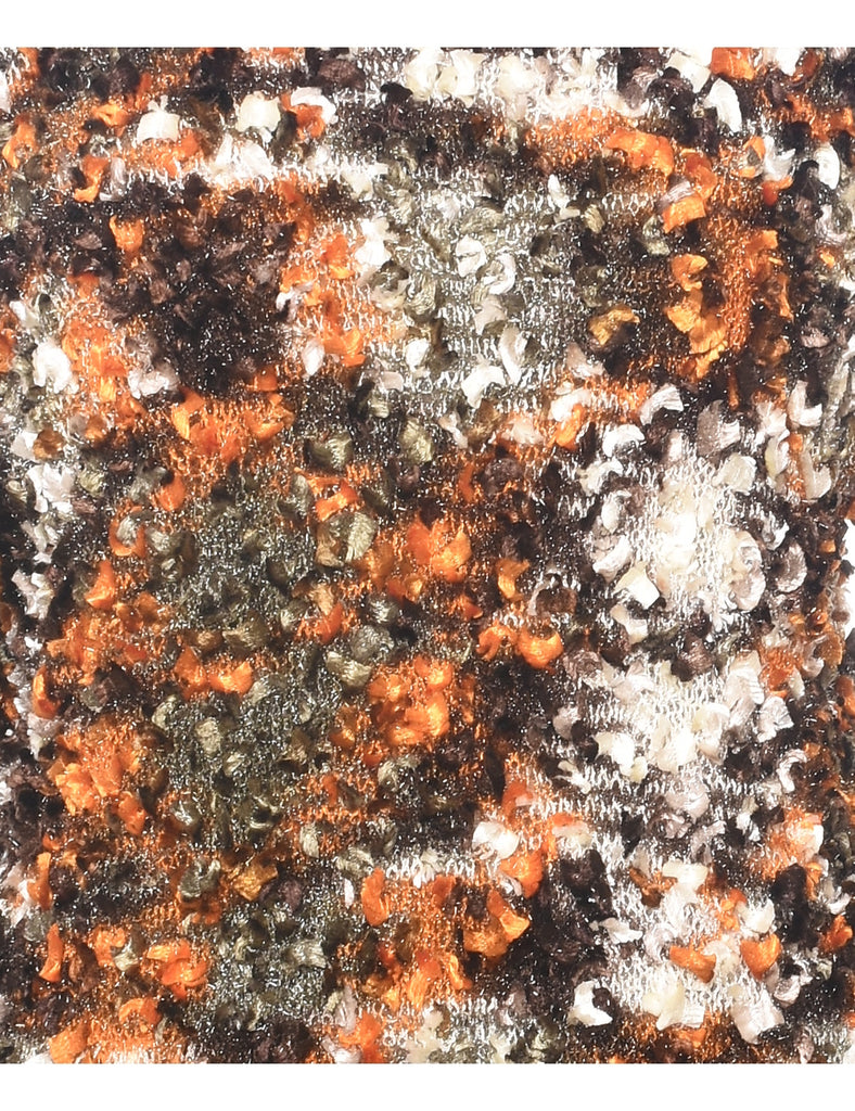 Lurex Thread Pattern Jumper - L