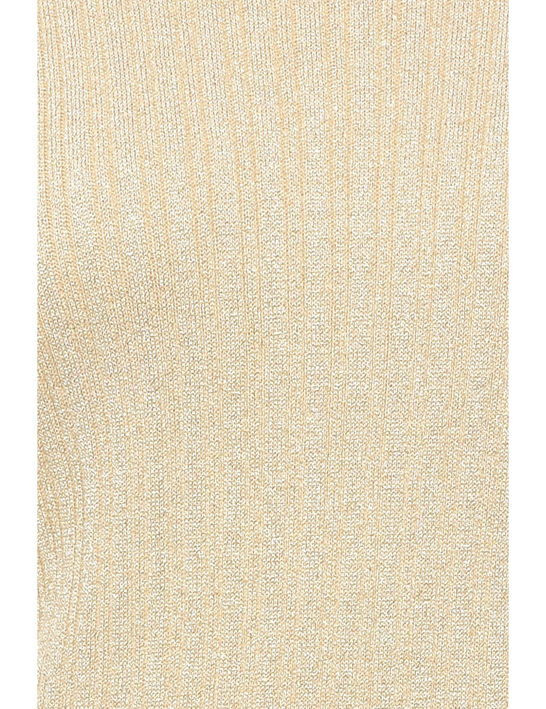 Lurex Thread Pattern Jumper - M