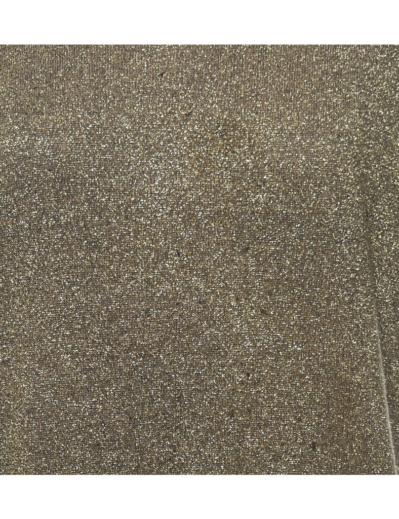 Lurex Thread Pattern Jumper - L