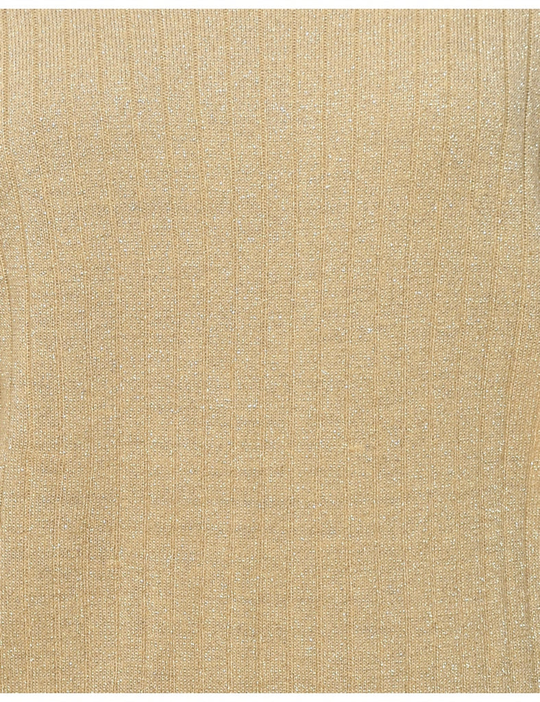 Lurex Thread Pattern Jumper - XL