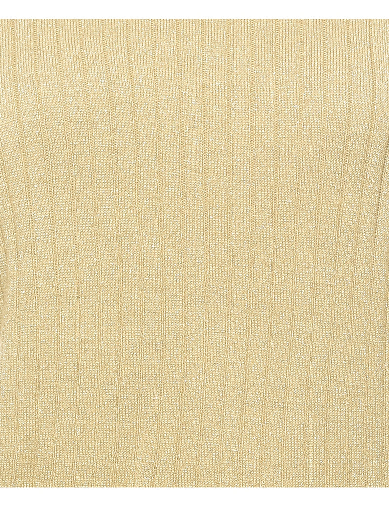 Lurex Thread Pattern Jumper - L