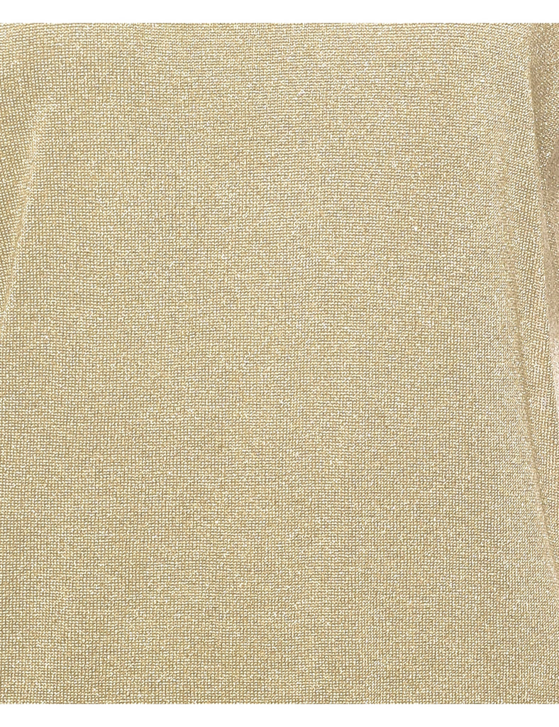 Lurex Thread Pattern Jumper - L