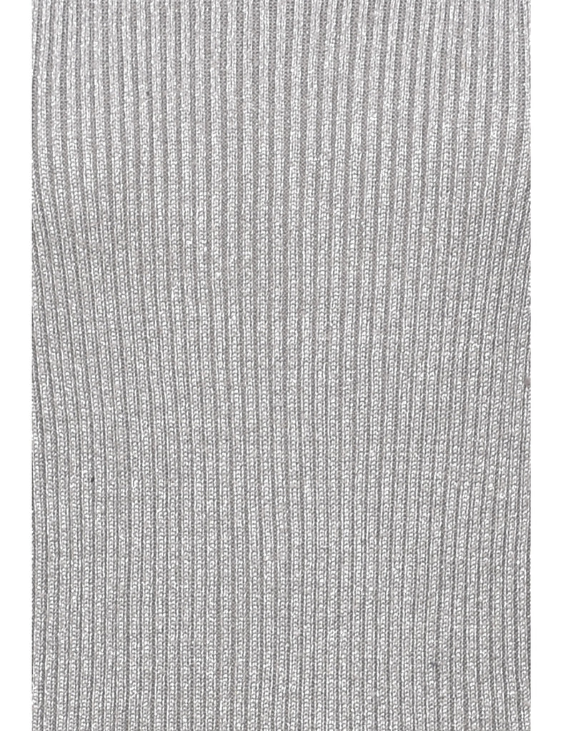 Lurex Thread Pattern Jumper - M