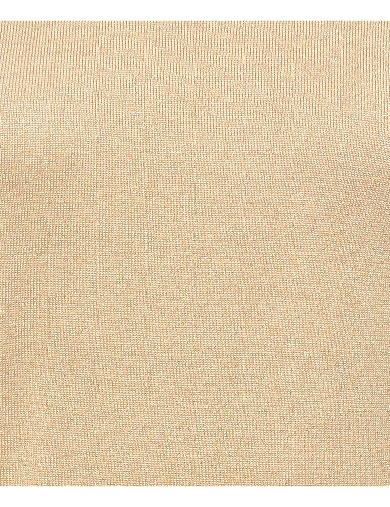 Lurex Thread Pattern Jumper - M