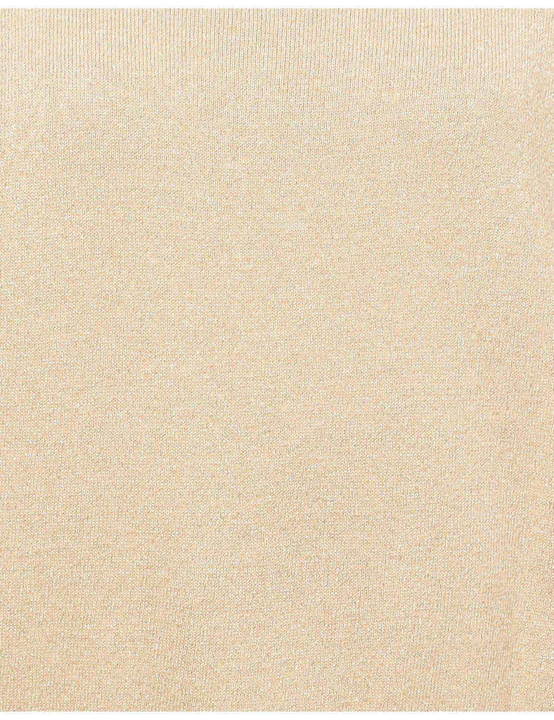 Lurex Thread Pattern Jumper - XL