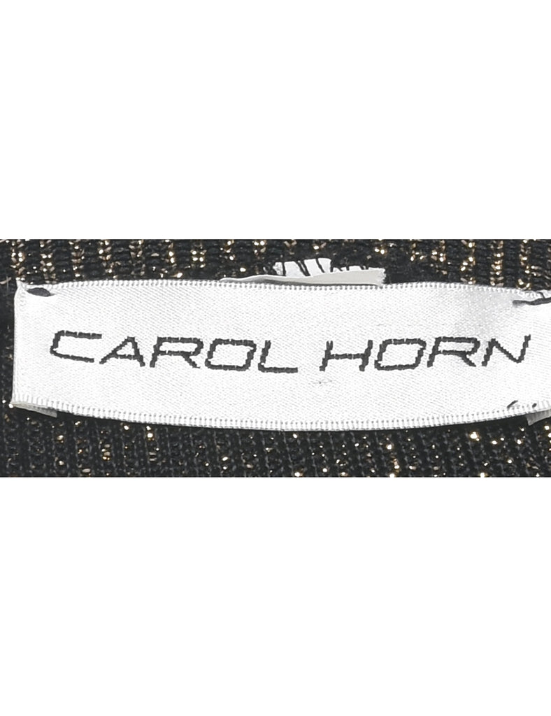 Lurex Thread Pattern Jumper - L