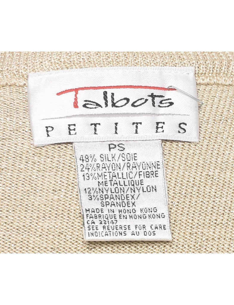 Lurex Thread Pattern Jumper - S