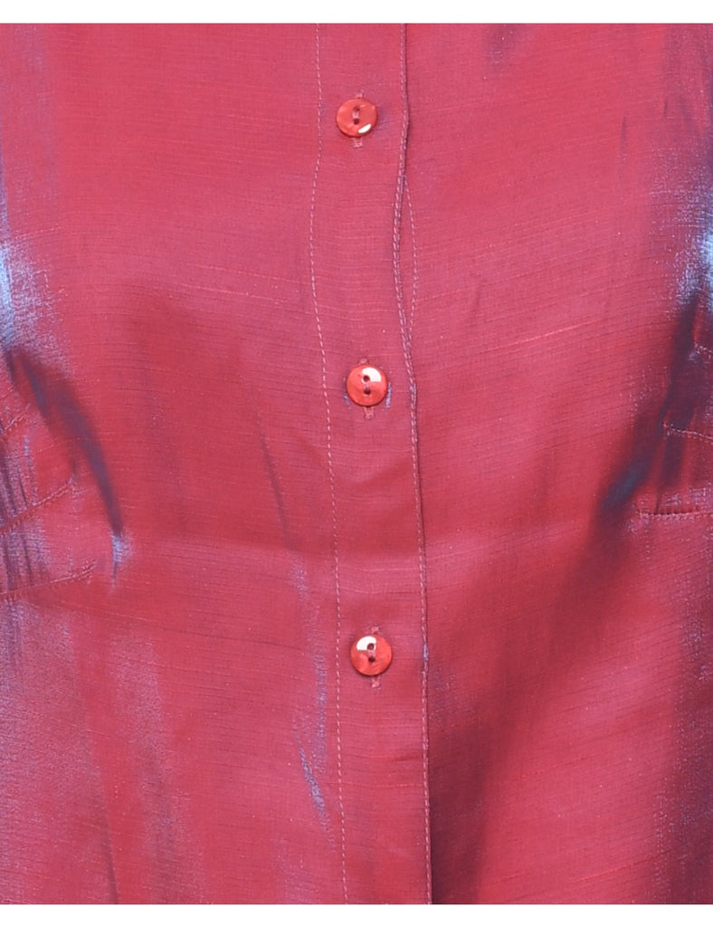 Magenta Evening Shirt - M