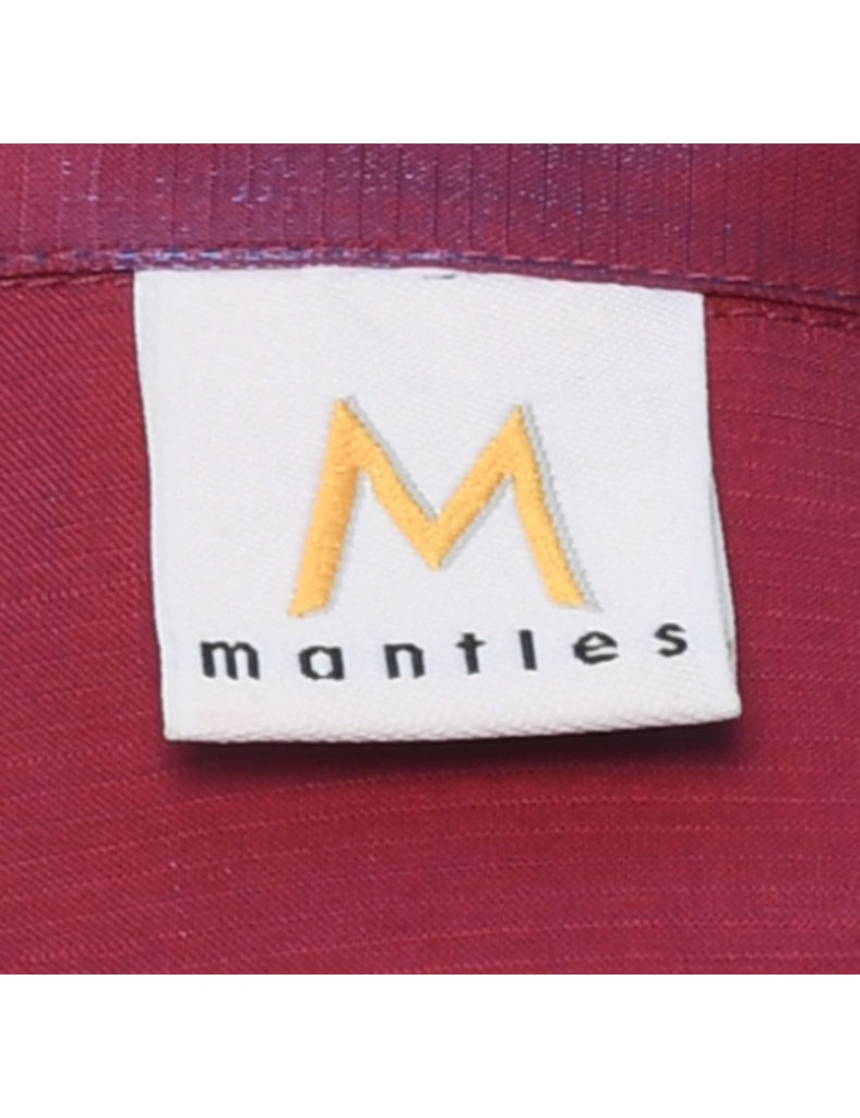 Magenta Evening Shirt - M