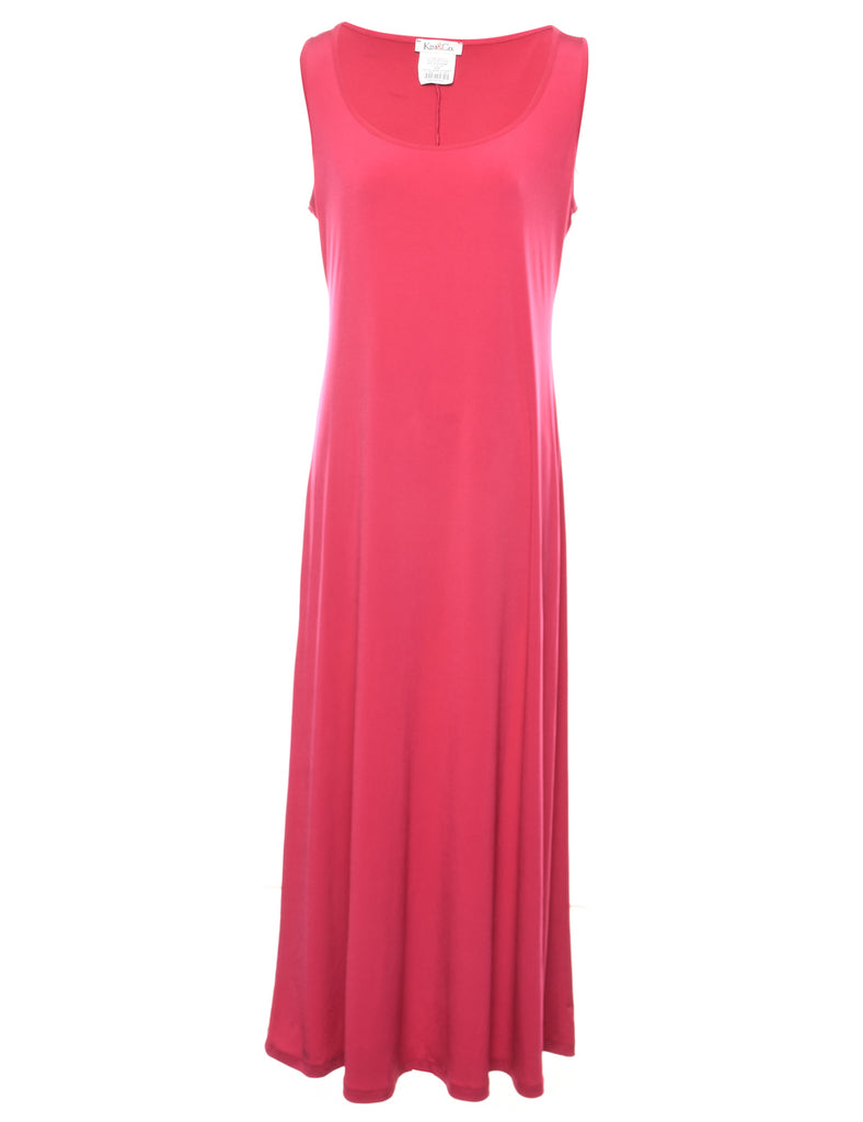 Magenta Maxi Dress - S