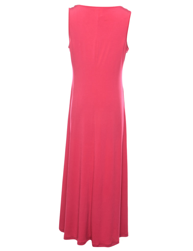 Magenta Maxi Dress - S