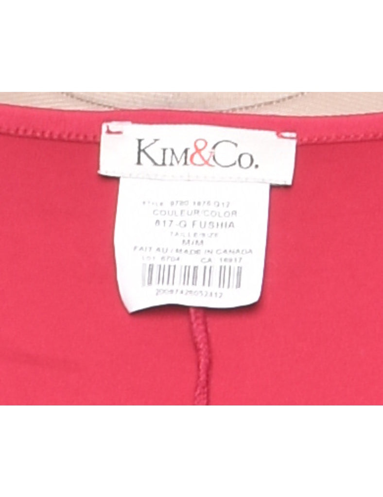 Magenta Maxi Dress - S