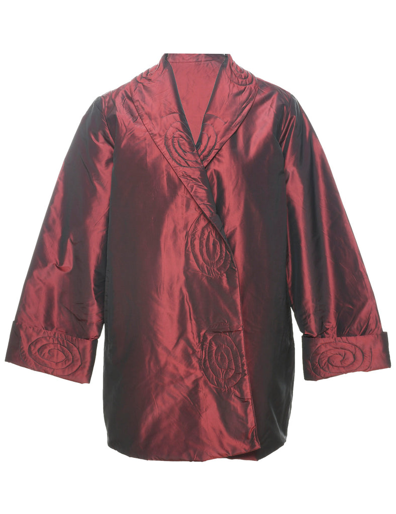 Maroon Evening Jacket - L