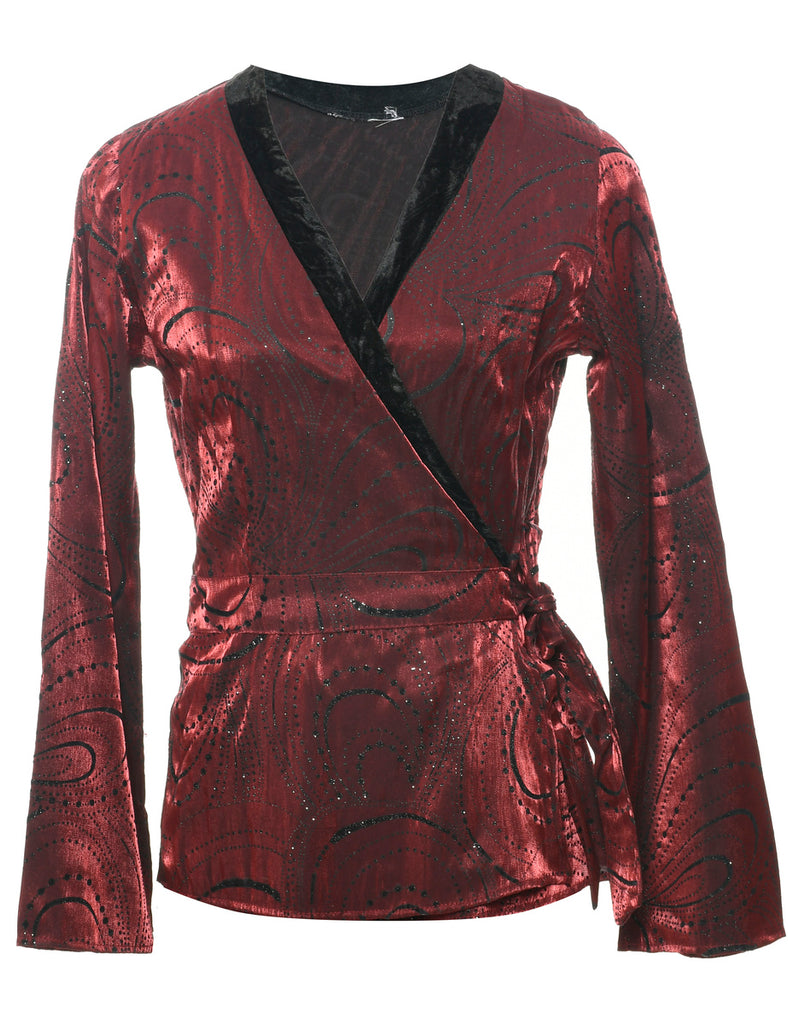 Maroon Evening Jacket - M