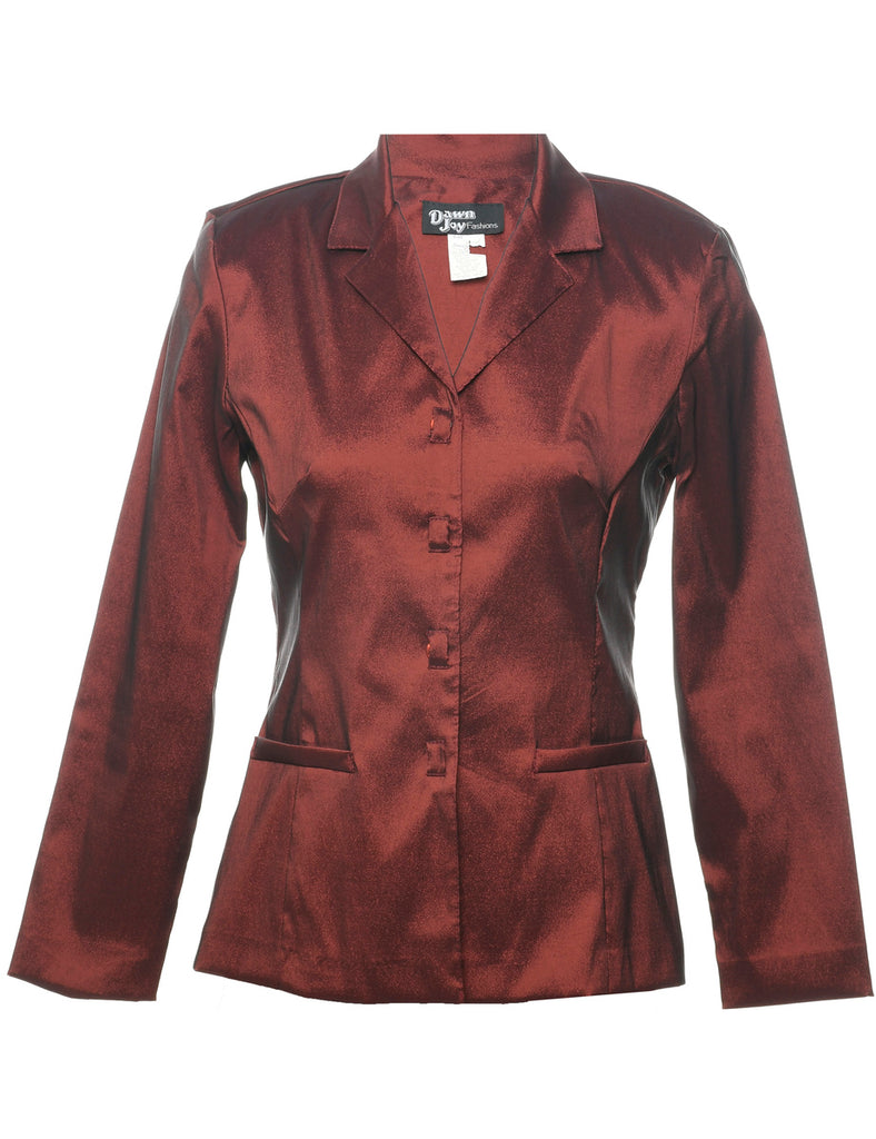 Maroon Evening Jacket - S