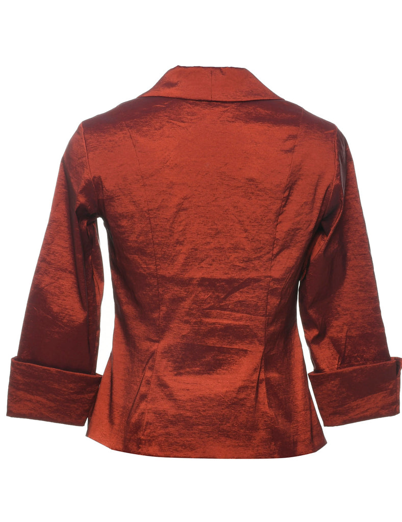 Maroon Evening Jacket - S