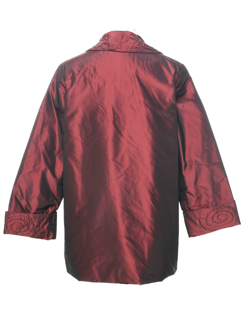 Maroon Evening Jacket - L