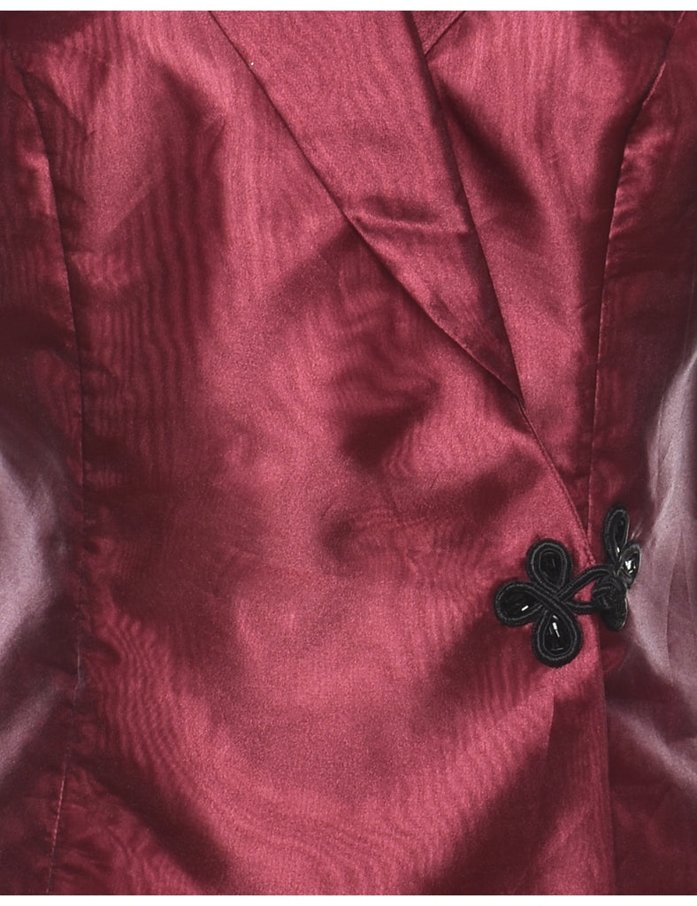 Maroon Evening Jacket - M