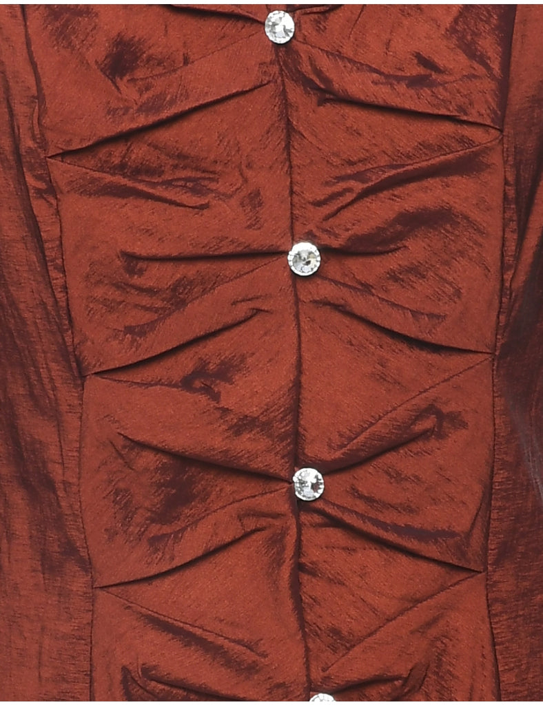 Maroon Evening Jacket - S