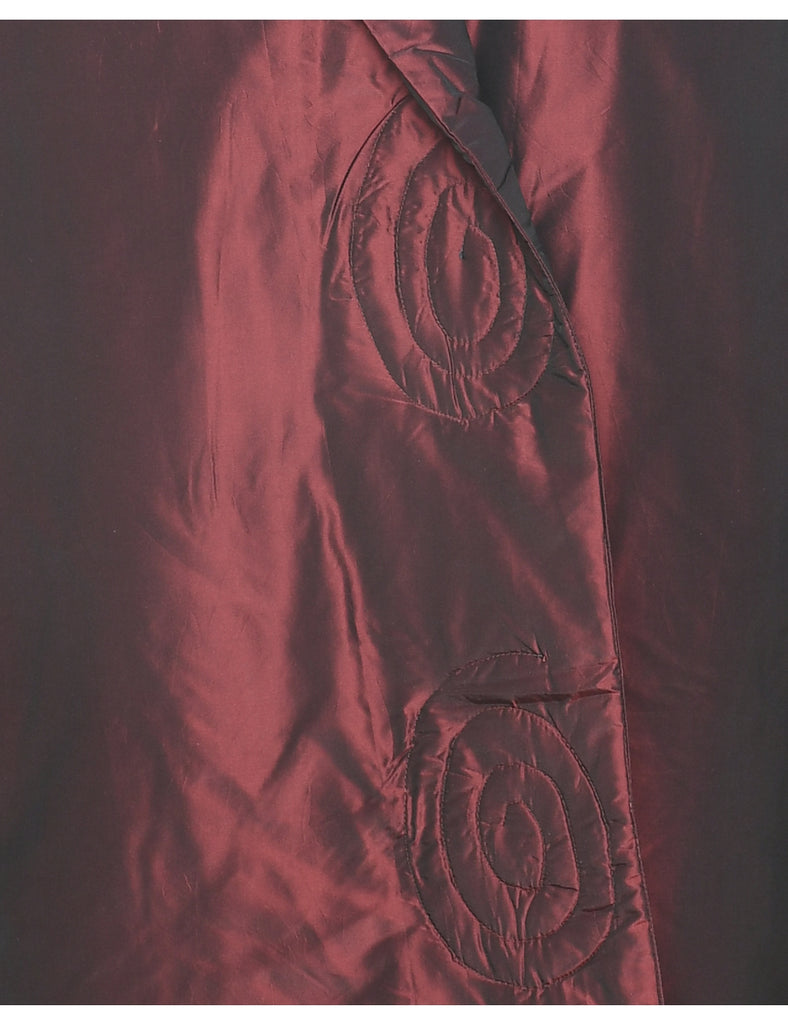 Maroon Evening Jacket - L