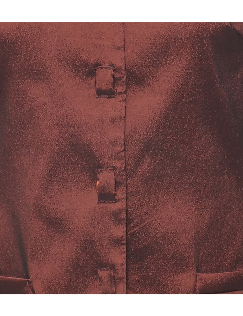 Maroon Evening Jacket - S