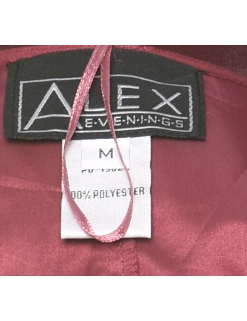 Maroon Evening Jacket - M