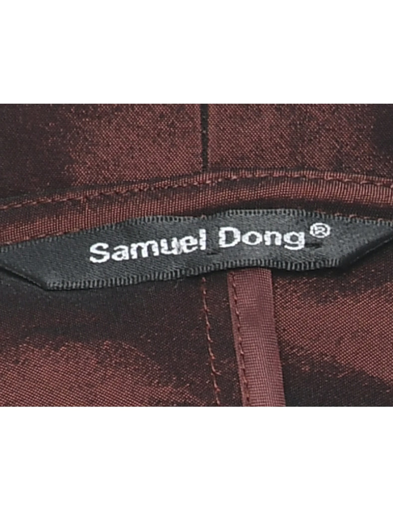 Maroon Evening Jacket - S