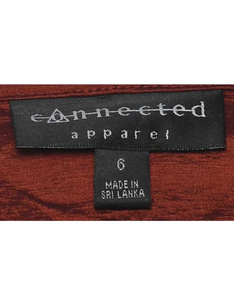 Maroon Evening Jacket - S