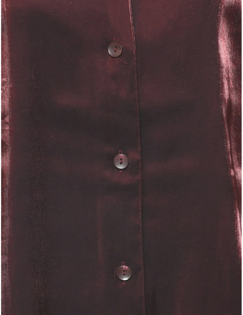 Maroon Evening Shirt - M