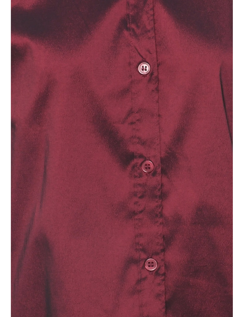 Maroon Evening Shirt - L