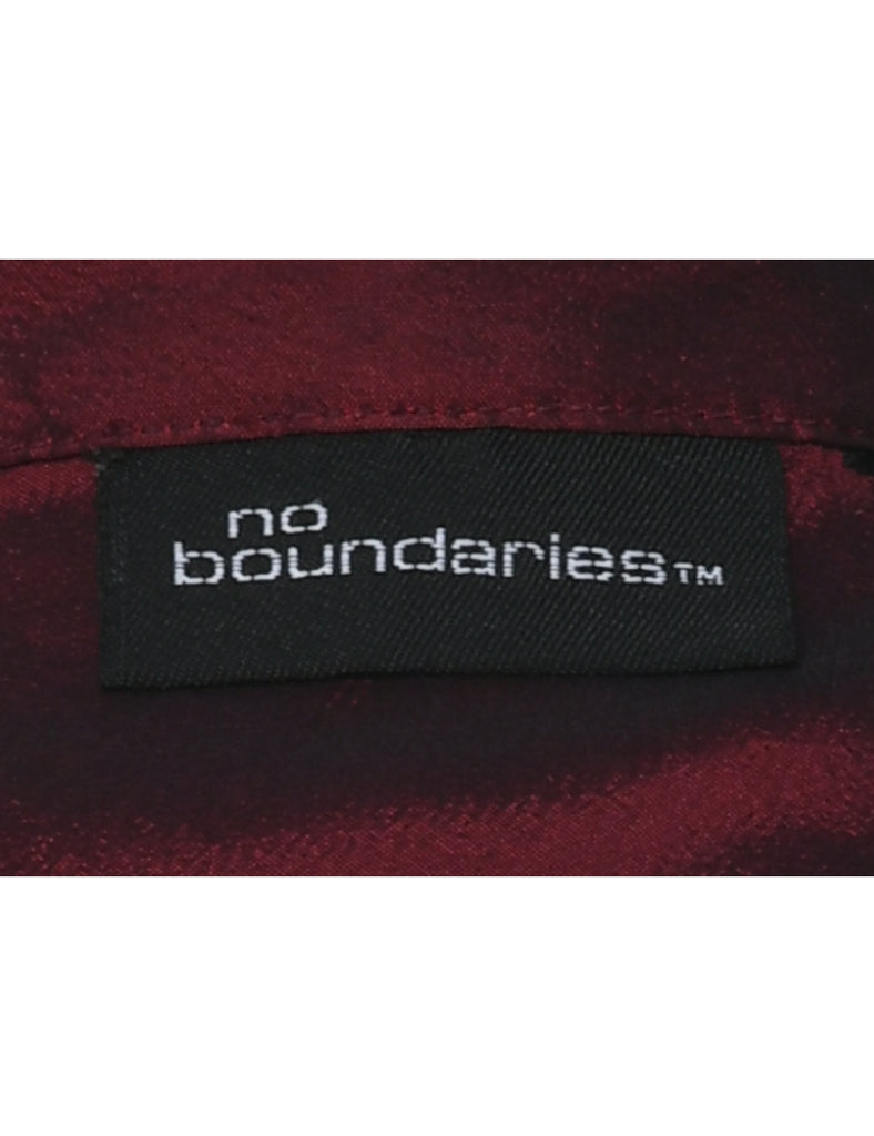 Maroon Evening Shirt - L