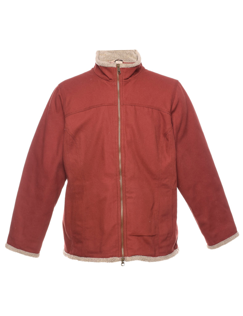 Maroon Workwear Jacket - XL