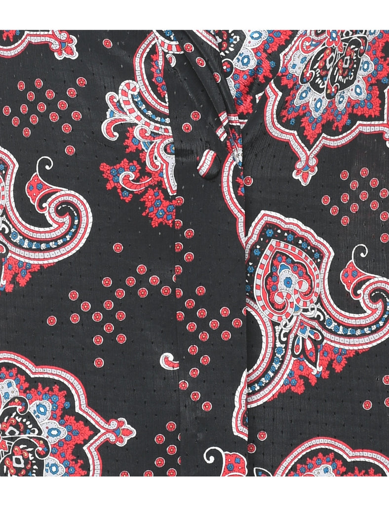 Medallion Print Blouse - L