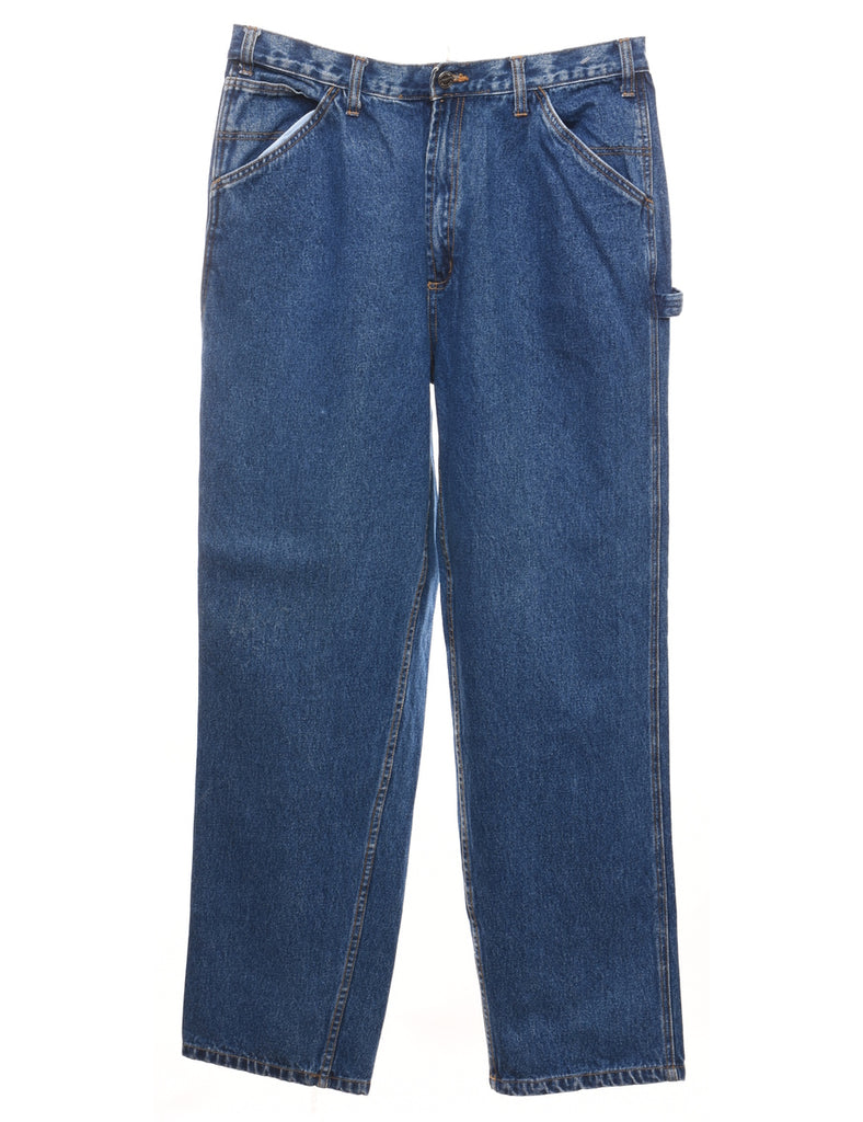 Medium Wash Cargo Style Jeans - W32 L30