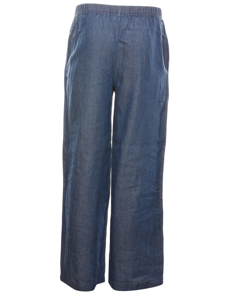 Medium Wash Casual Denim Trousers - W28 L30