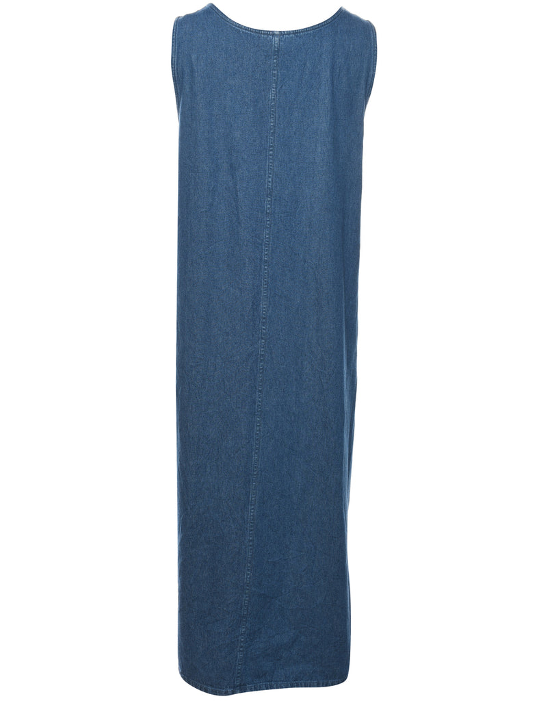 Medium Wash Denim Dress - XL