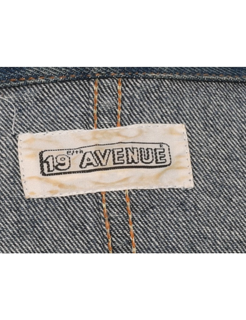 Medium Wash Denim Dress - M