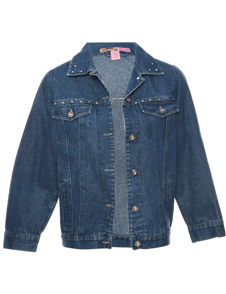 Medium Wash Denim Jacket - S