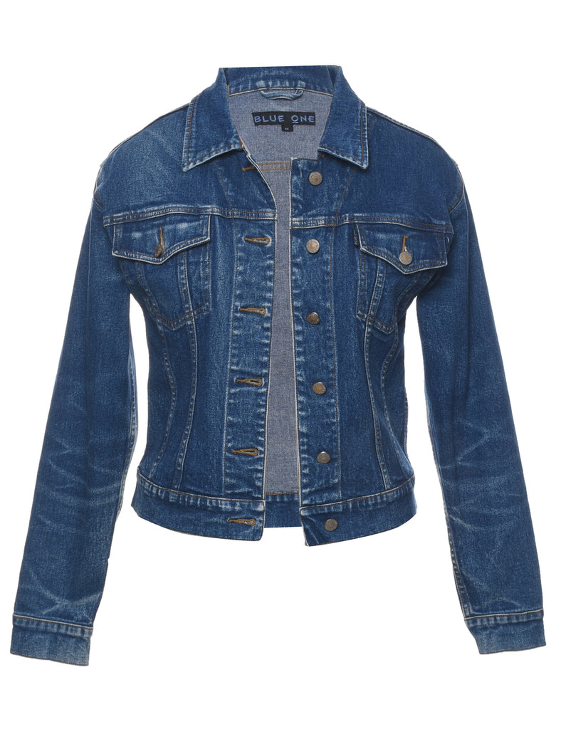 Medium Wash Denim Jacket - M