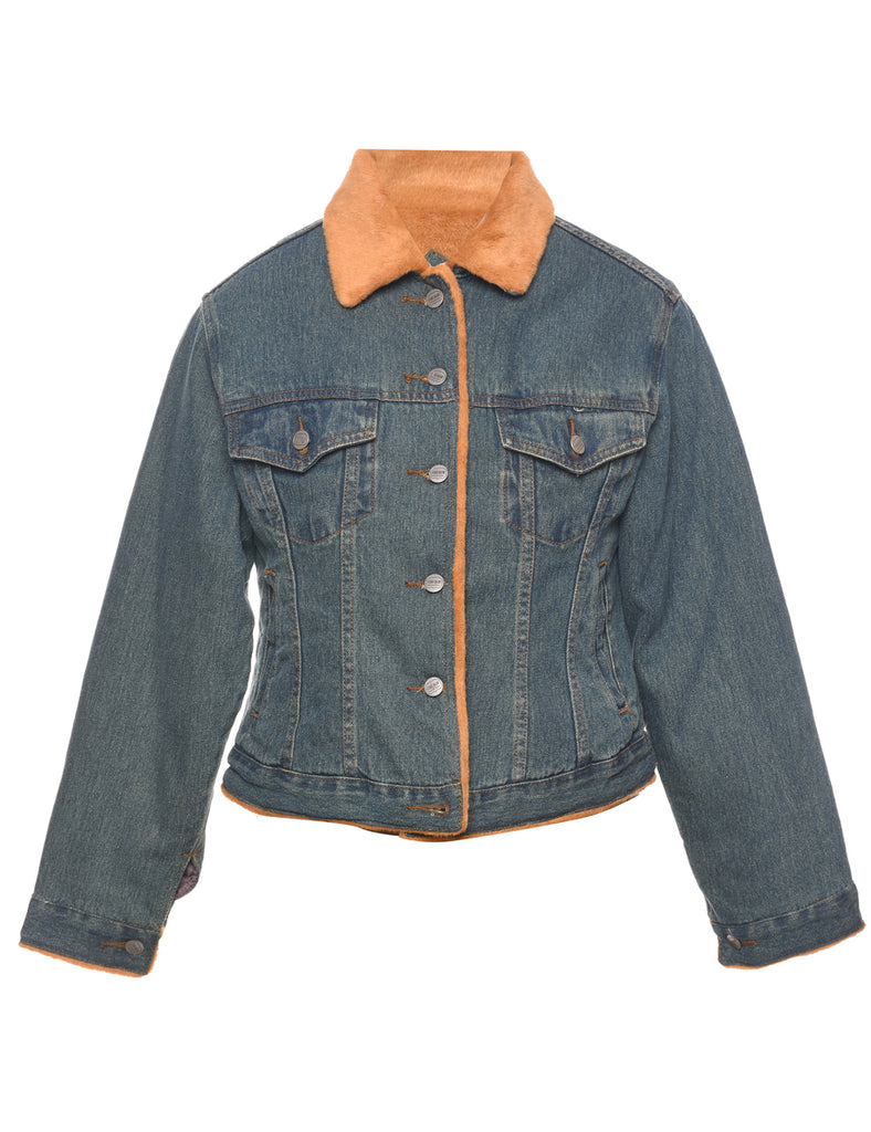 Medium Wash Denim Jacket - M