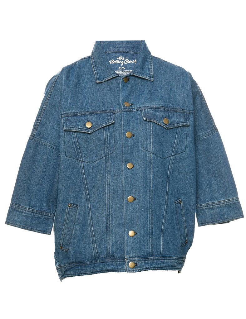 Medium Wash Denim Jacket - L