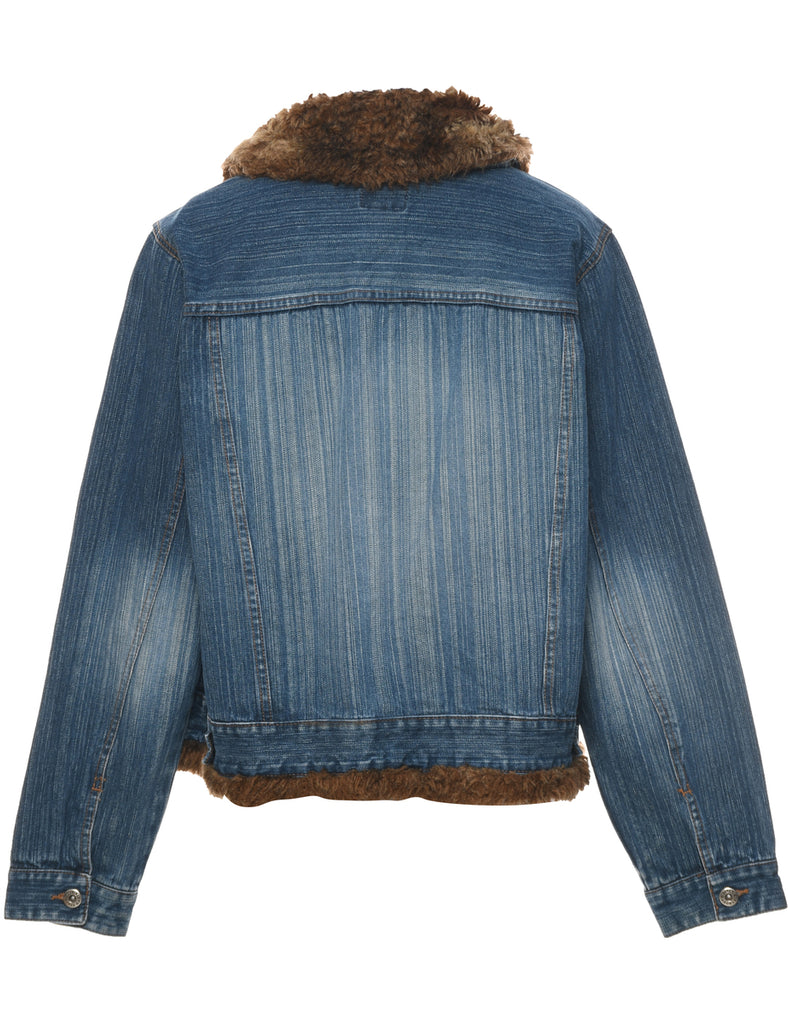 Medium Wash Denim Jacket - XL