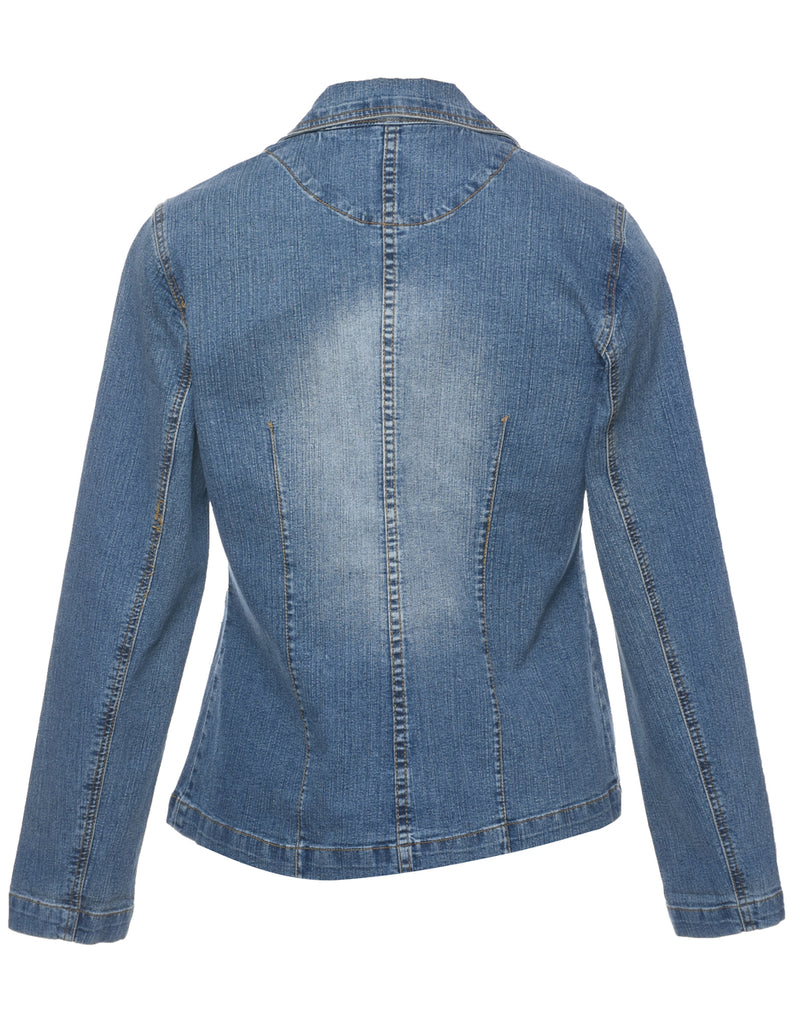 Medium Wash Denim Jacket - M