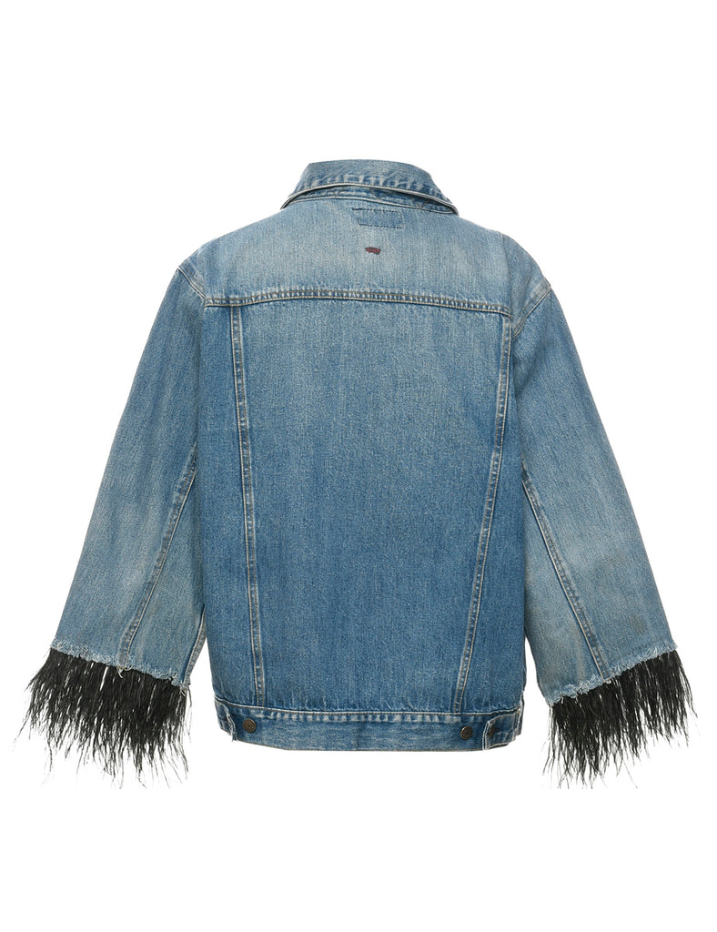Medium Wash Denim Jacket - XL