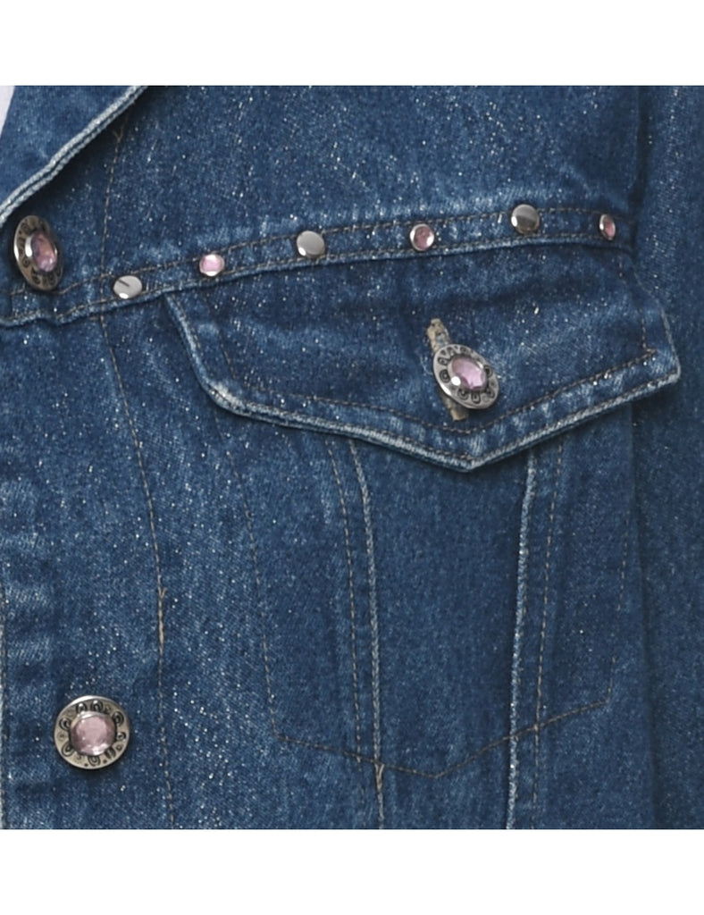 Medium Wash Denim Jacket - S