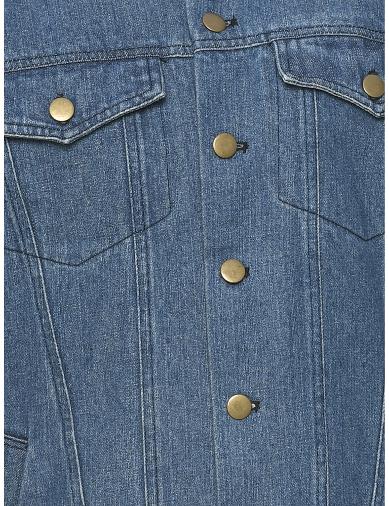 Medium Wash Denim Jacket - L