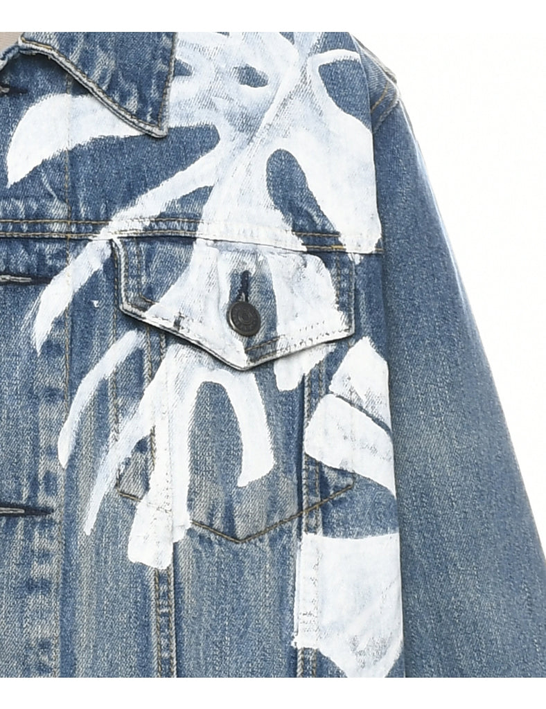 Medium Wash Denim Jacket - XL
