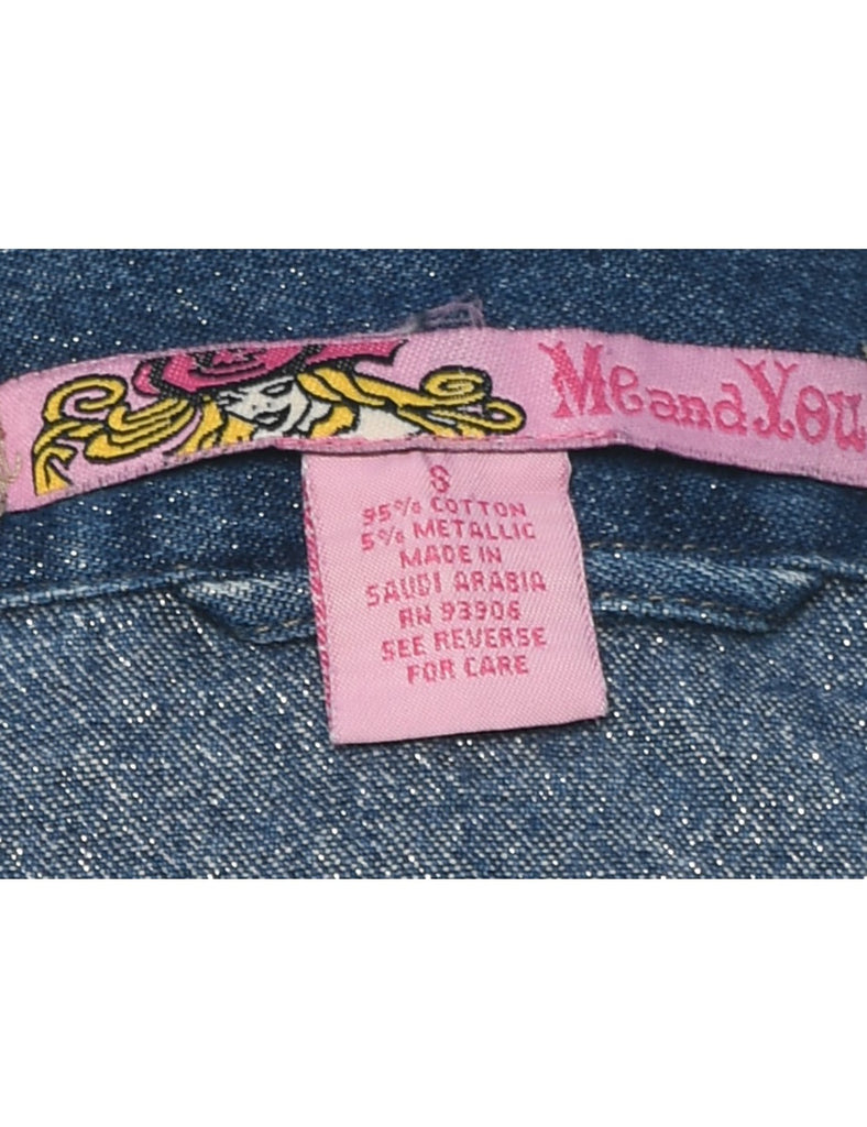 Medium Wash Denim Jacket - S